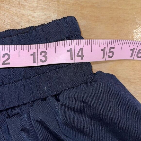 Trendy‎ Womens Drawstring Elastic Waist Flowy Athletic Shorts Black Size XL - Picture 7 of 8